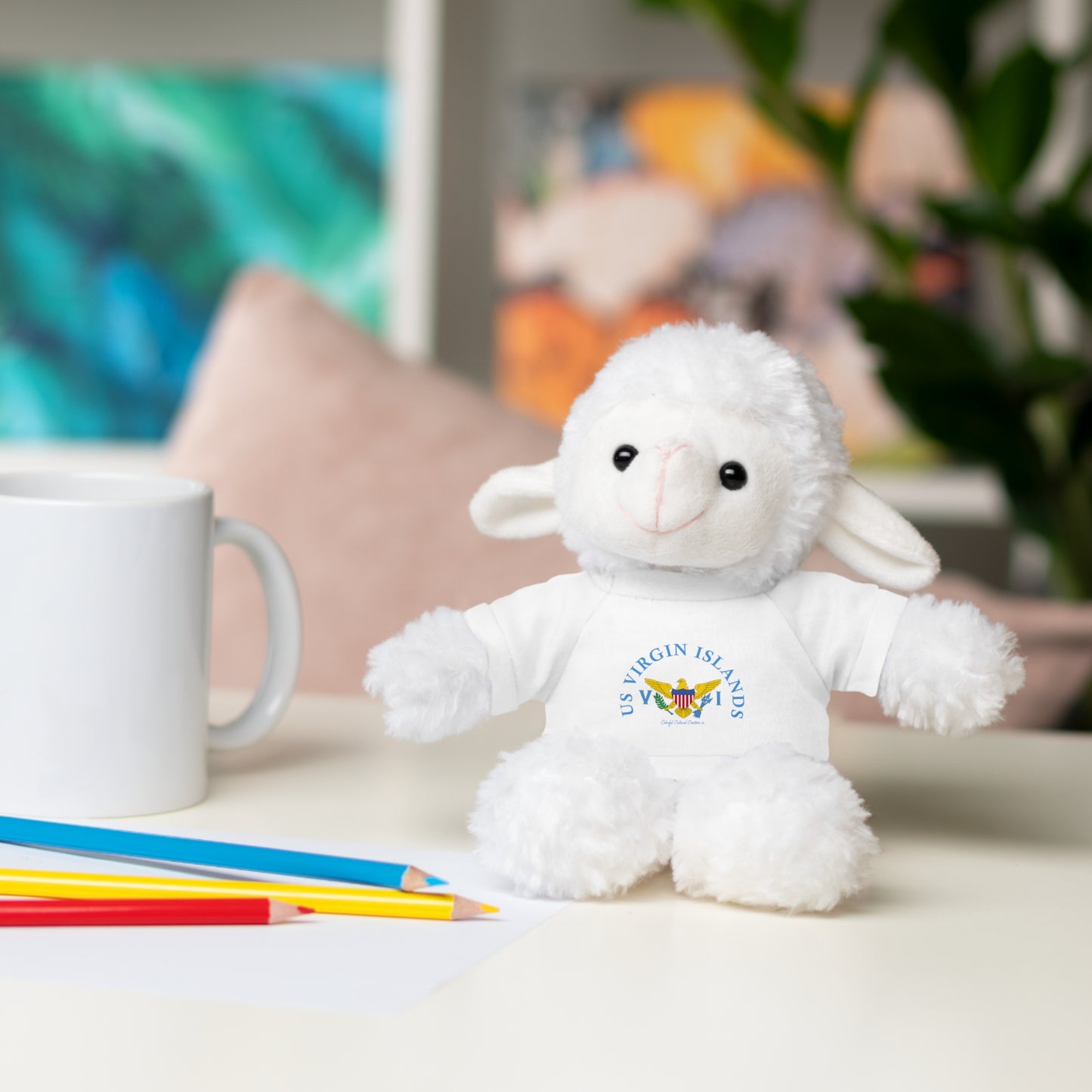 US Virgin Islands Stuffed Animals with Tee (Copy)