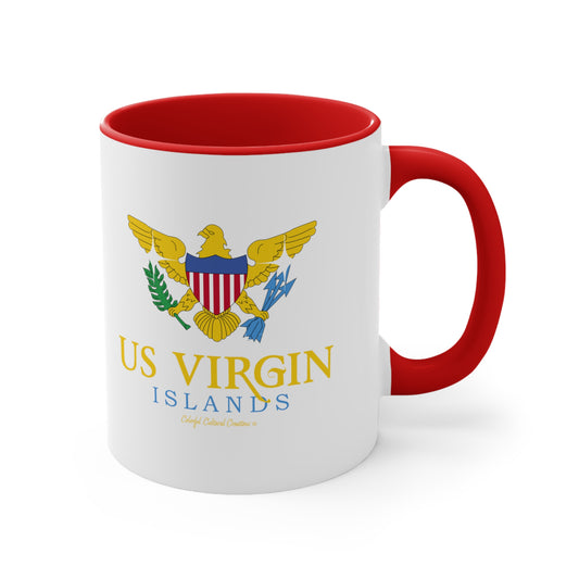 US Virgin Islands Accent Coffee Mug, 11oz (Copy)