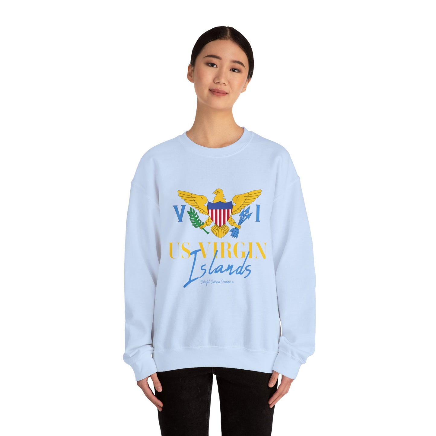 US Virgin Islands Unisex Heavy Blend™ Crewneck Sweatshirt (Copy)