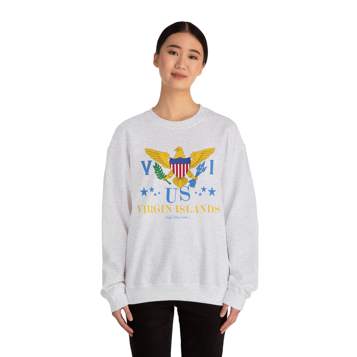 US Virgin Islands Unisex Heavy Blend™ Crewneck Sweatshirt (Copy)