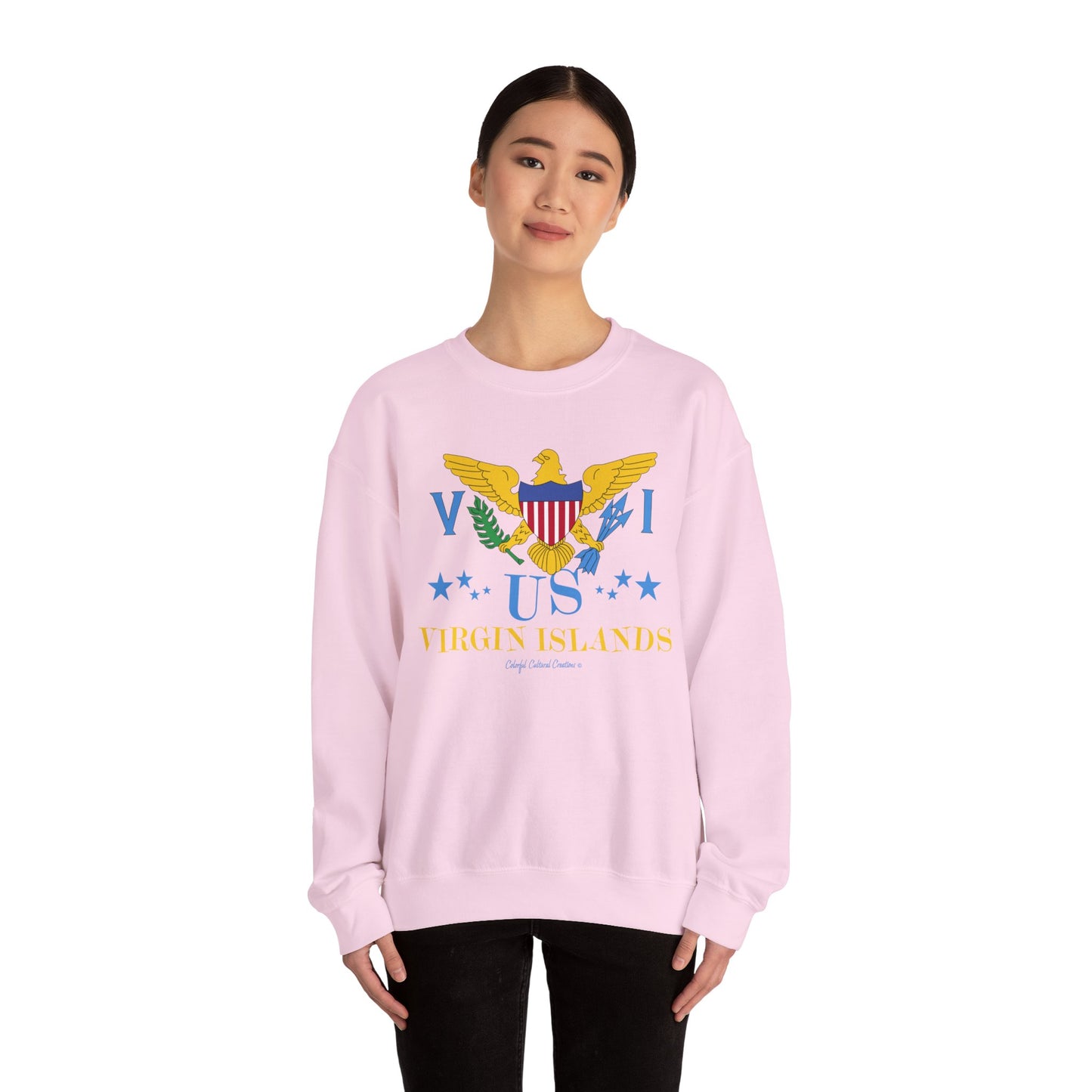 US Virgin Islands Unisex Heavy Blend™ Crewneck Sweatshirt (Copy)