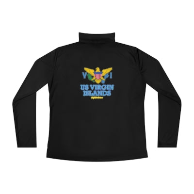 US Virgin Islands Ladies Quarter-Zip Pullover (Copy)