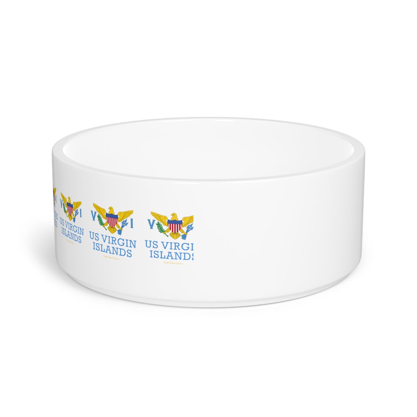 US Virgin Islands Pet Bowl (Copy)