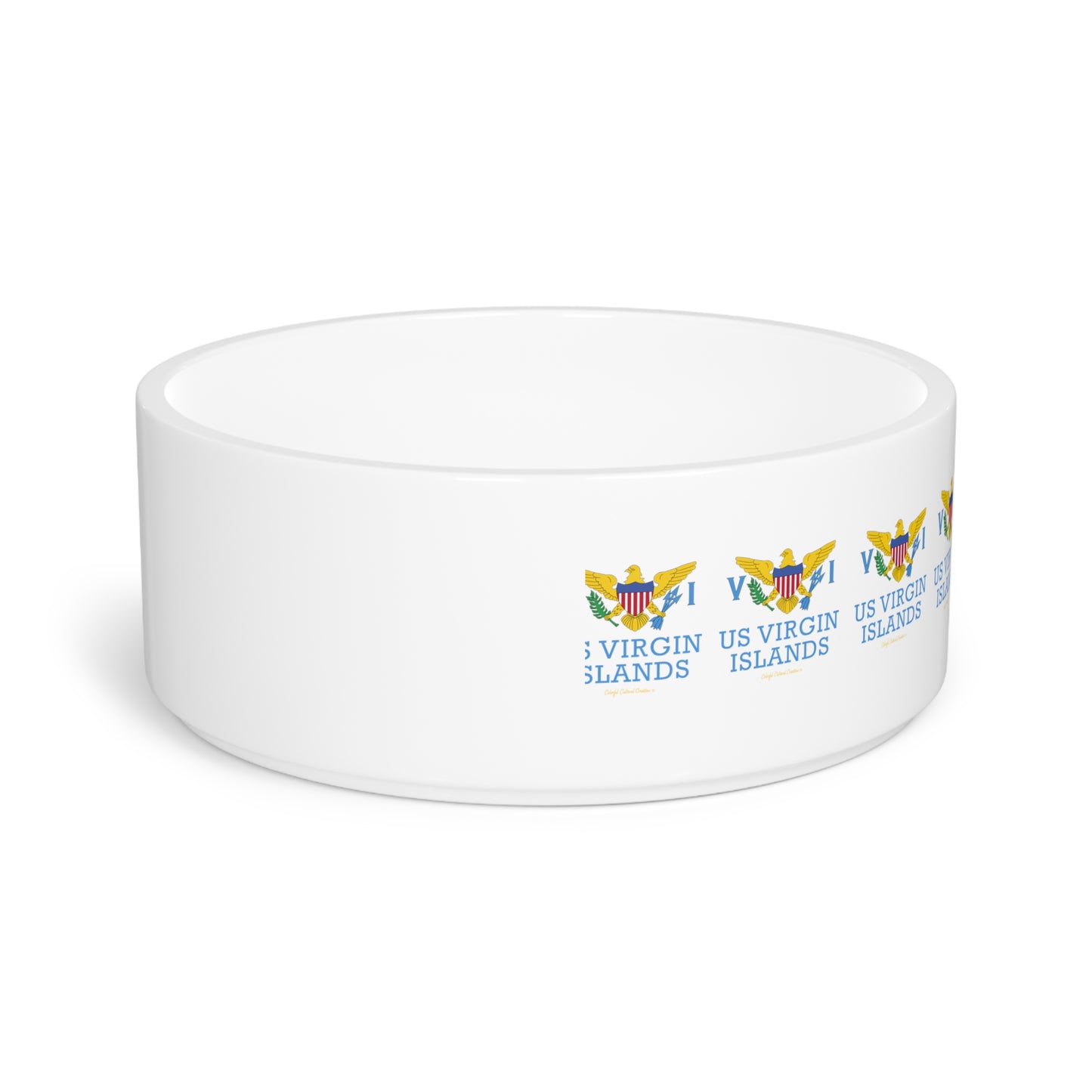 US Virgin Islands Pet Bowl (Copy)