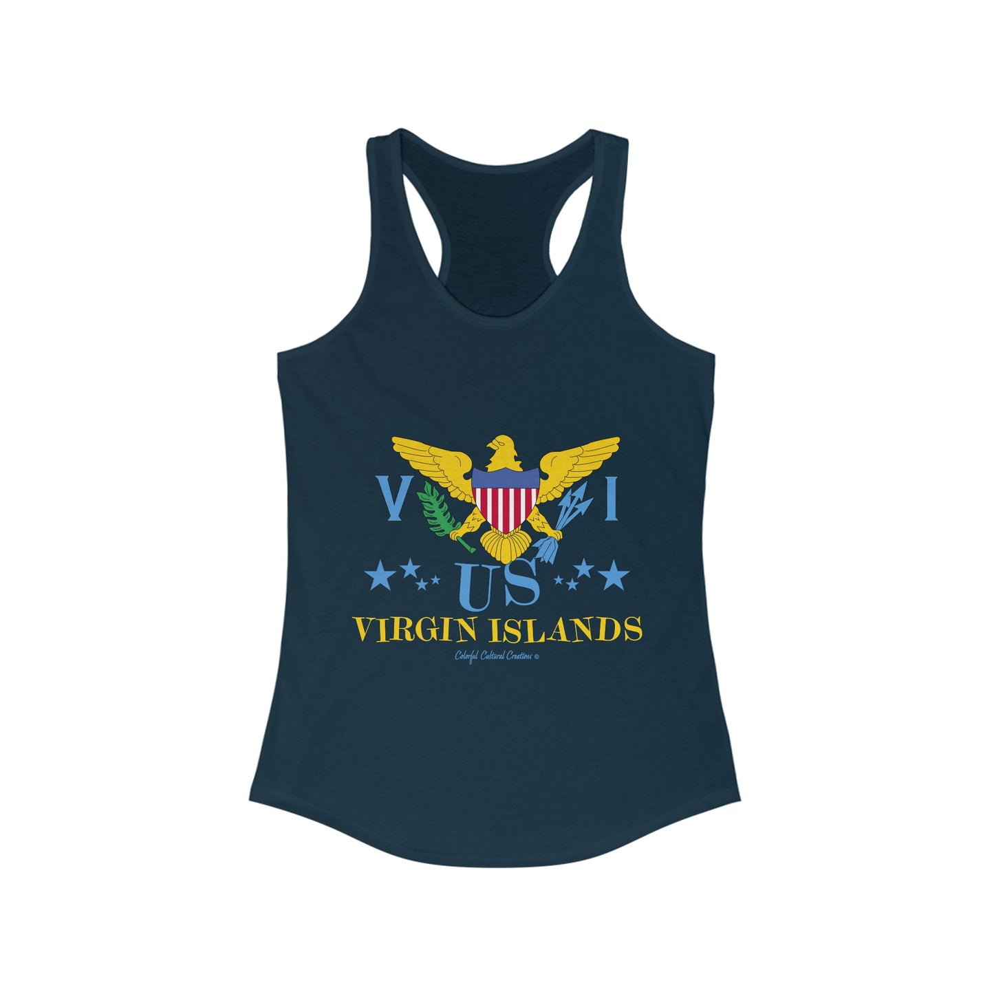 US Virgin Islands Women's Ideal Racerback Tank (Copy)