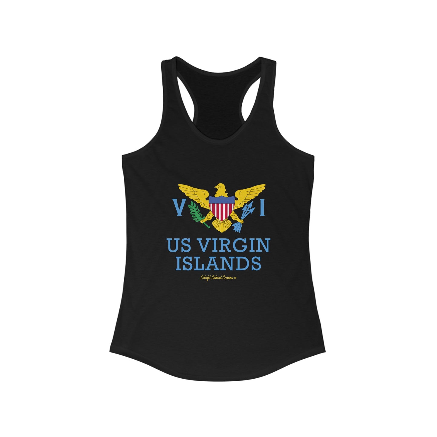 US Virgin Islands Women's Ideal Racerback Tank (Copy)