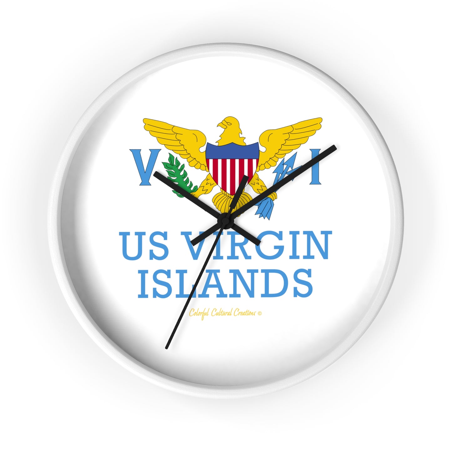 US Virgin Islands Wall Clock (Copy)