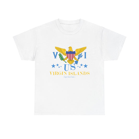 US Virgin Islands Unisex Heavy Cotton Tee (Copy)
