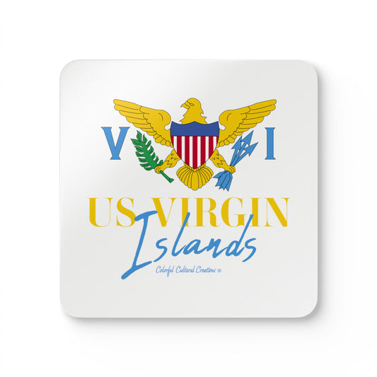 US Virgin Islands Corkwood Coaster Set (Copy)