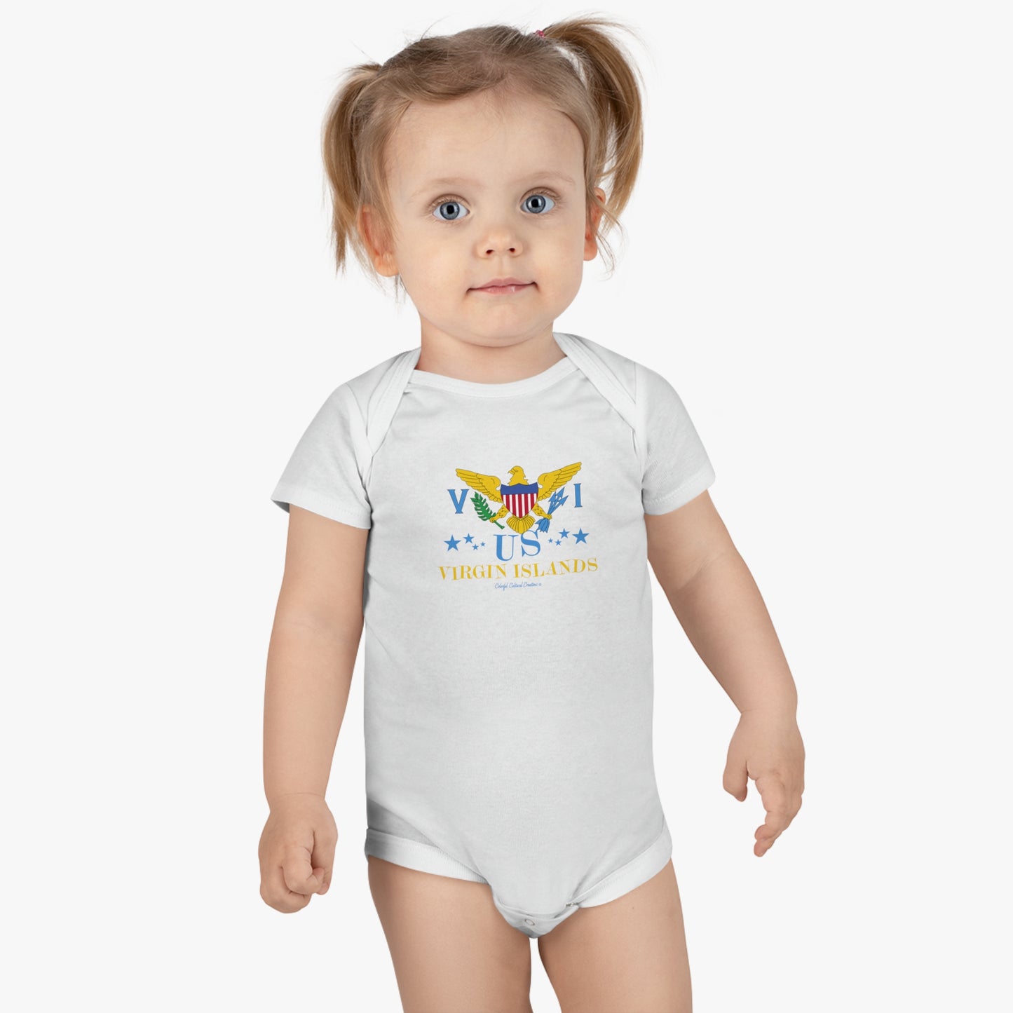 US Virgin Islands Baby Short Sleeve Onesie® (Copy)