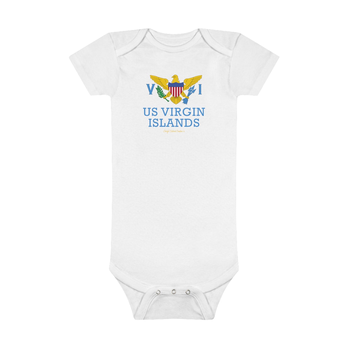 US Virgin Islands Baby Short Sleeve Onesie® (Copy)
