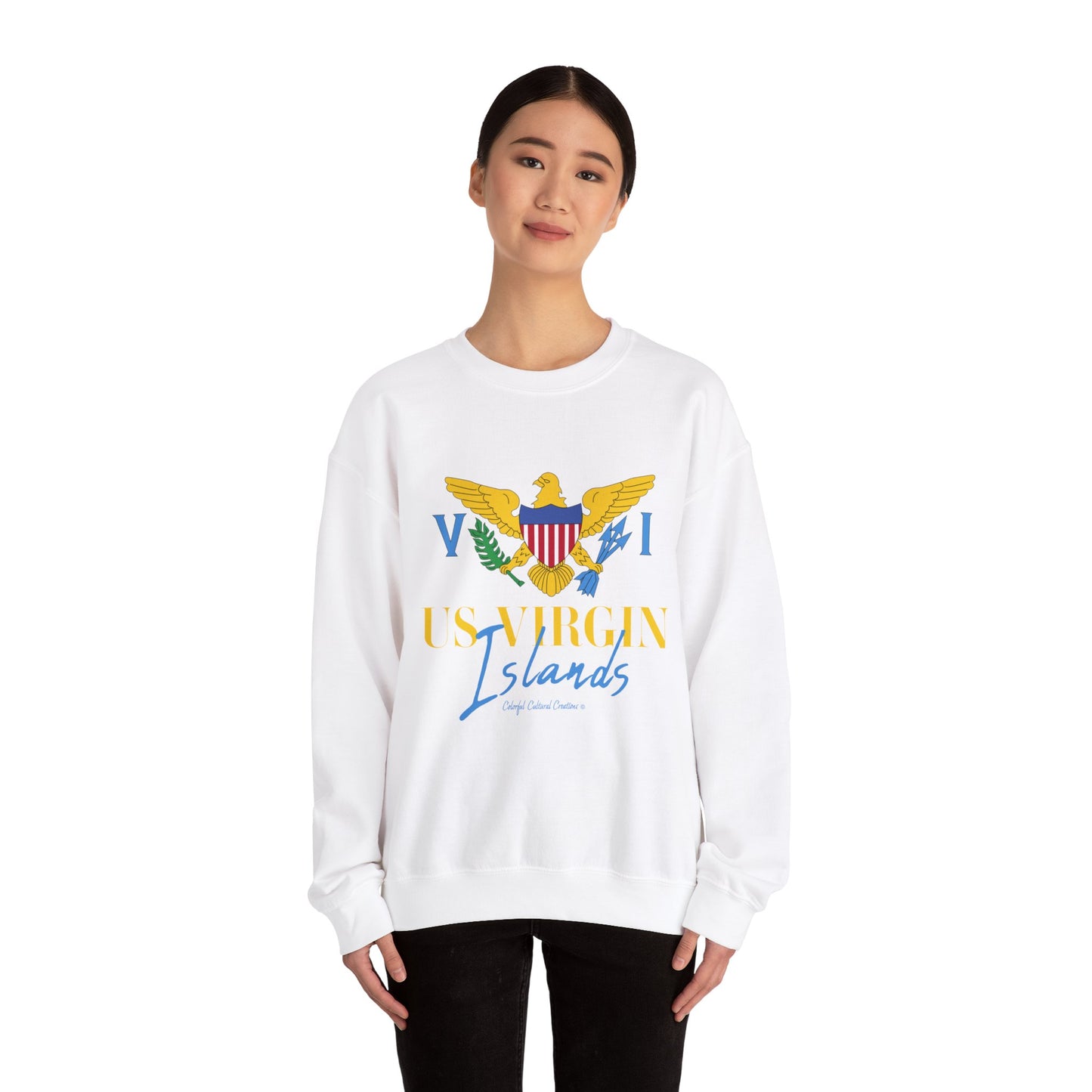 US Virgin Islands Unisex Heavy Blend™ Crewneck Sweatshirt (Copy)