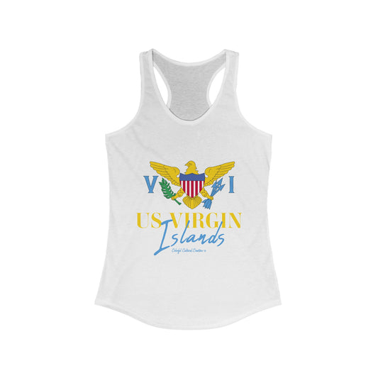 US Virgin Islands Women's Ideal Racerback Tank (Copy)