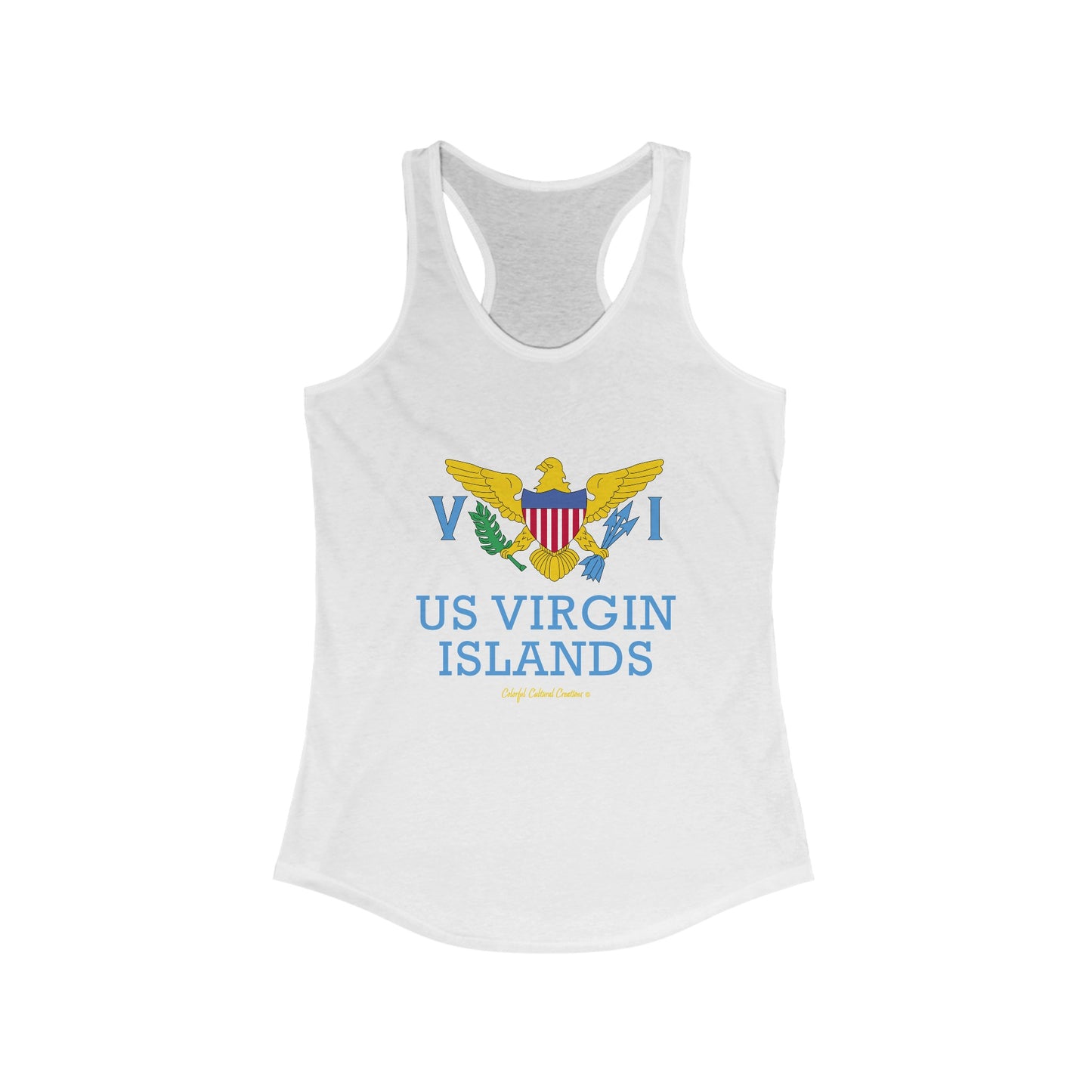 US Virgin Islands Women's Ideal Racerback Tank (Copy)