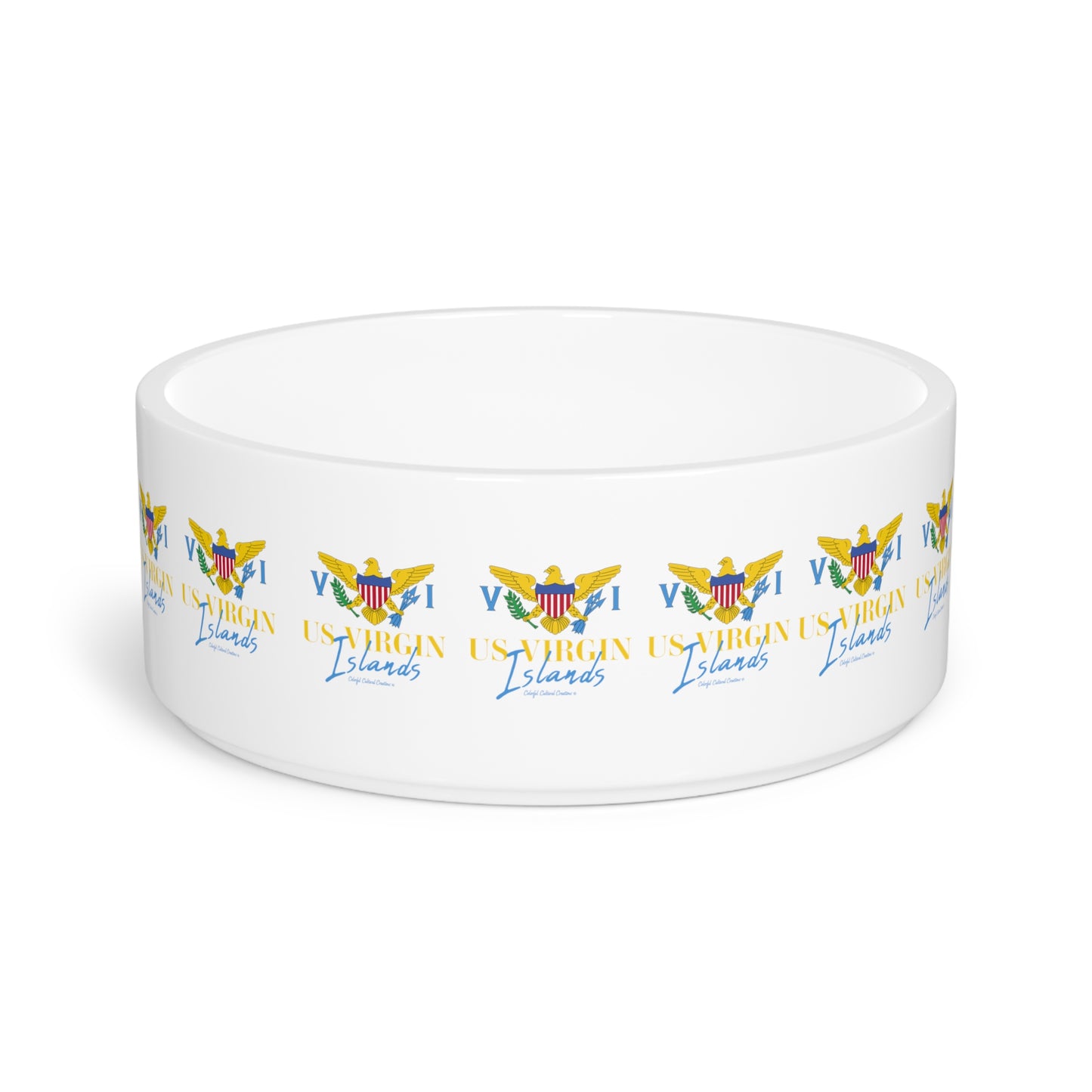 US Virgin Islands Pet Bowl (Copy)