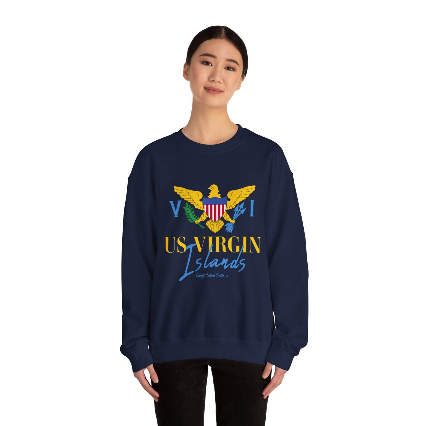 US Virgin Islands Unisex Heavy Blend™ Crewneck Sweatshirt (Copy)