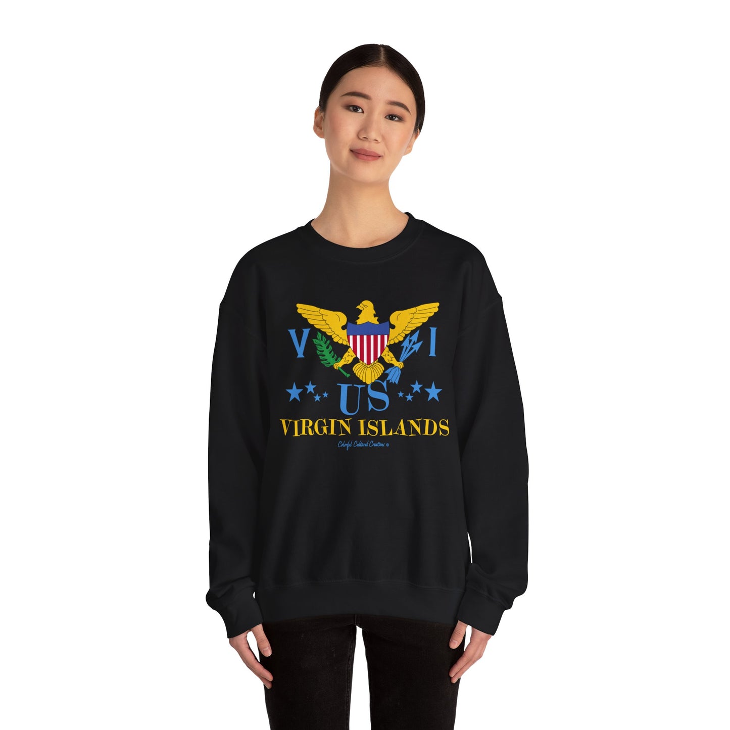 US Virgin Islands Unisex Heavy Blend™ Crewneck Sweatshirt (Copy)