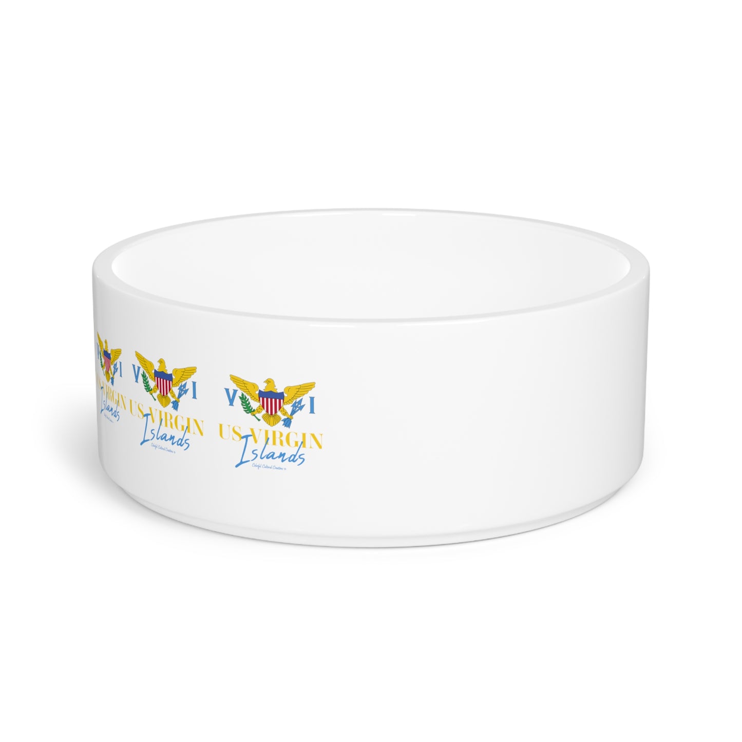 US Virgin Islands Pet Bowl (Copy)